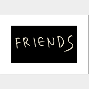 Hand Drawn Friends Posters and Art